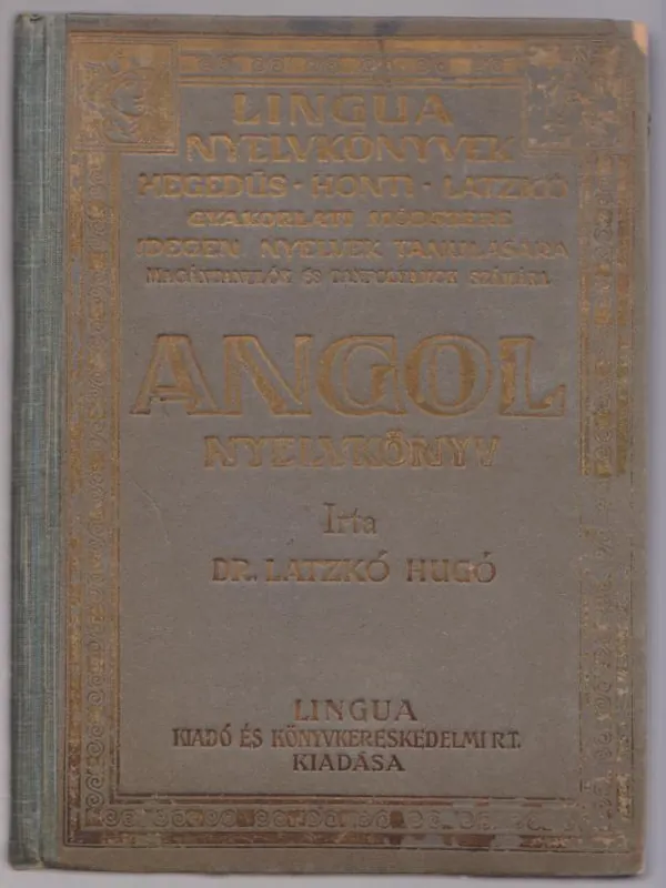 Árcsökkenés Dr. Latzkó Hugó: Angol nyelvkönyv
