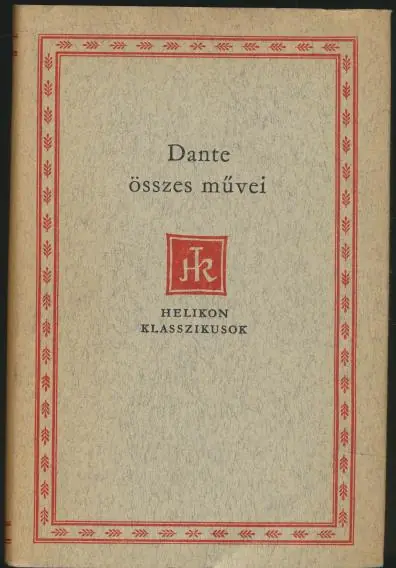 Dante: Dante összes művei Bestseller