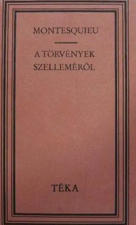 Szuper akció Montesquieu - A törvények szelleméről
