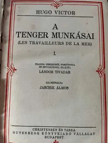 Szezonális akció Victor Hugo - A ​tenger munkásai