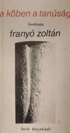 A kőben a tanúság Olcsóbb