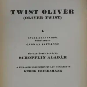 Szezonális akció Charles Dickens - Twist Olivér I.
