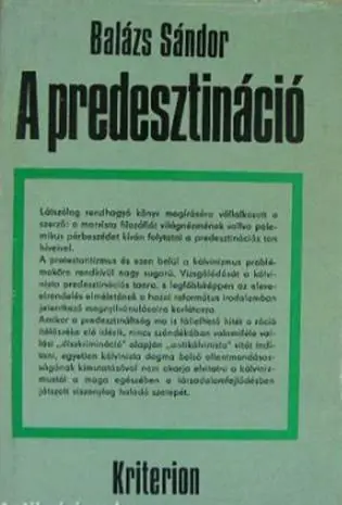 Balázs Sándor - A predesztináció Expressz kézbesítés