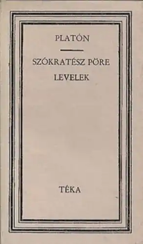 Szezonális akció Platón - Szókratész ​pöre - Levelek