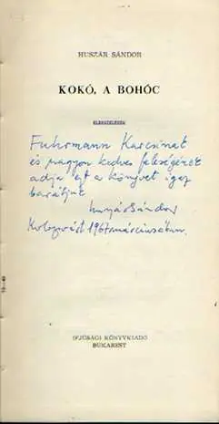 Vedd meg most Huszár Sándor - Kokó a bohóc