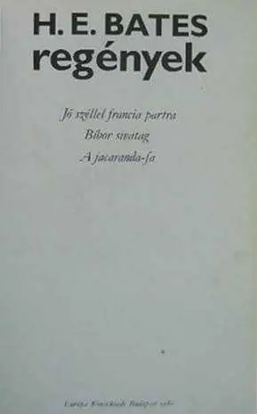 Akciós ár H. E. Bates - Regények