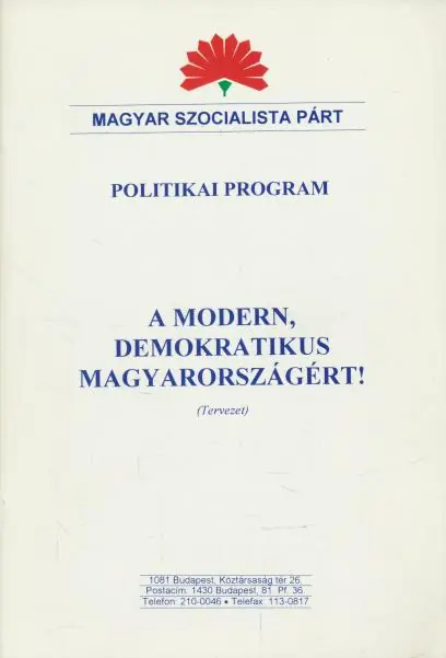 A modern, demokratikus Magyarországért Árengedmény