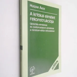 Szuper akció Huszár Ákos: A kritikai elmélet rekonstrukciója