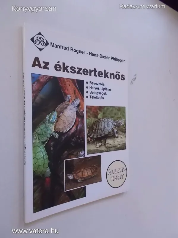 Szuper ajánlat Manfred Rogner - Hans-Dieter Philippen: Az ékszerteknős