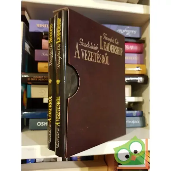 Gondolatok a vezetésről  Gondolatok a sikerről I-II.kötet Outlet