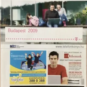 Csak ma Telefonkönyv Budapest 2009