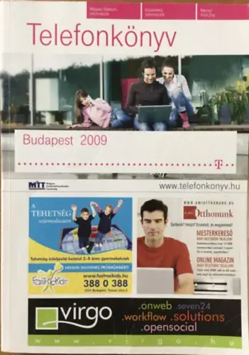 Csak ma Telefonkönyv Budapest 2009