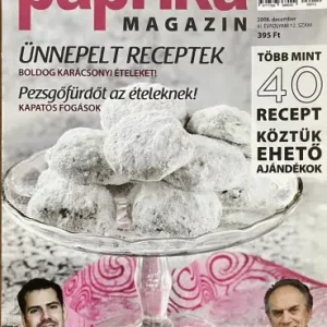 TV Paprika magazin - 2008 december Vásárlói kedvenc