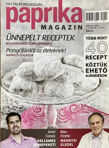 TV Paprika magazin - 2008 december Vásárlói kedvenc