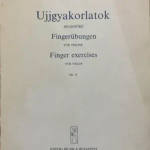 Alacsony ár Bloch: Ujjgyakorlatok hegedűre