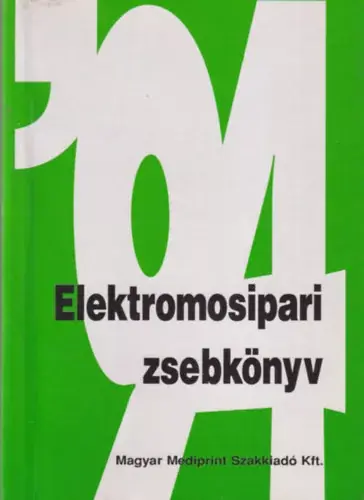 Guller Jánosné: Elektromosipari zsebkönyv '94 Olcsó
