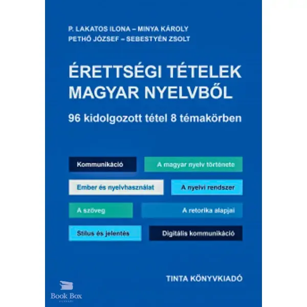 Gyors szállítás Érettségi tételek magyar nyelvből