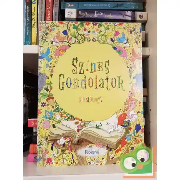 Színes gondolatok - Felnőtt színező (sárga borítós) Szuper ajánlat