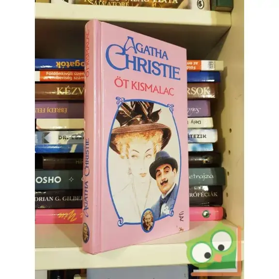 Agatha Christie: Öt kismalac (Hercule Poirot 24.) (keménytáblás) Expressz kézbesítés