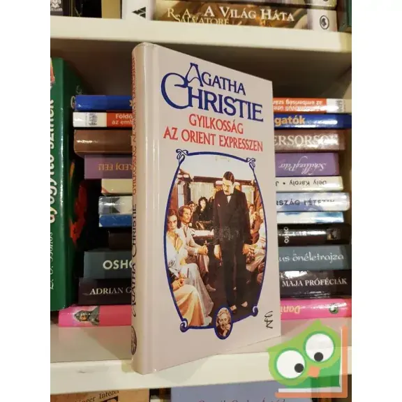 Agatha Christie: Gyilkosság az Orient expresszen (Hercule Poirot 10.) (ritka kiadás) (keménytáblás) Kiárusítás