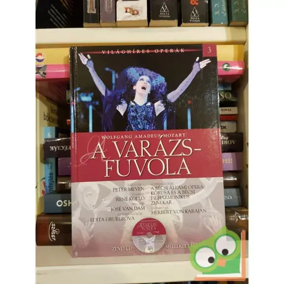 Akció Wolfgang Amadeus Mozart: Varázsfuvola (Világhíres Operák 3. CD-vel)