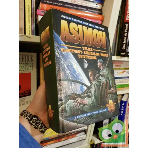 Benford - Bear - Brin: Asimov teljes Alapítvány - Birodalom - Robot univerzuma "A" kiegészítő kötet (nagyon ritka) Gyors kiszállítás