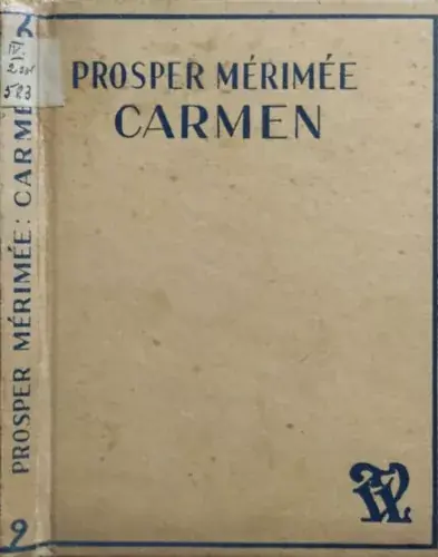 Végkiárusítás Carmen (Tolnai Regénytára) - Prosper Mérimée