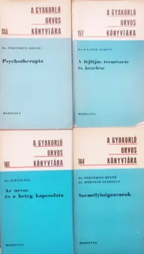 A gyakorló orvos könyvtára 155, 157, 161, 164 (4 kötet) - dr. Juhász Pál, Pertorini Dr.-Horváth Dr., Dr. Kajtor Ferenc Vedd meg online