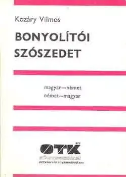Bonyolítói szószedet (magyar-német, német-magyar) - Kozáry Vilmos Kiárusítás