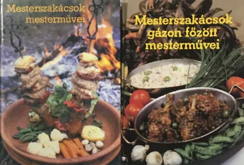 Mesterszakácsok gázon főzött mesterművei + Mesterszakácsok mesterművei (2 kötet) - Földes-Garaczi-Gullner, Hradszky-Nemeskövi-Tóth Biztonságos vásárlás