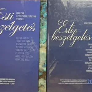 Magyar gyógszerkutatók könyvcsomag (2 kötet) Esti beszélgetés + Esti beszélgetés 2 - Takácsné Dr. Novák Krisztina, Dr. Hermecz István Ne maradj le