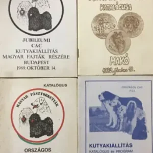 Rendeld meg most Kutyakiállítás - Katalógus könyvcsomag (4 kötet) -