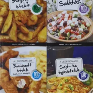 Nézd meg most Frank Júlia - A legfinomabb 100 recept könyvcsomag (4 kötet) - Frank Júlia