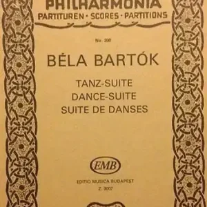 Végkiárusítás Tanz-suite / Dance-suite / Suite de Danses - Bartók Béla