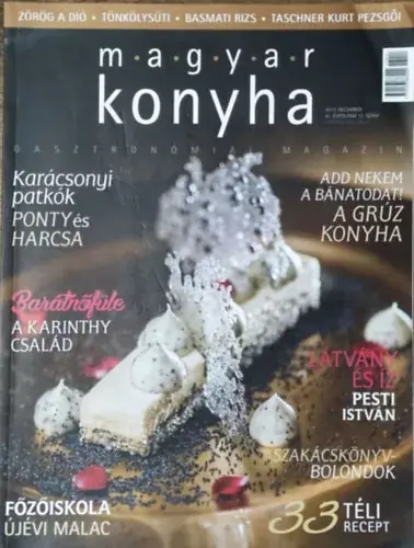 Szuper akció Magyar Konyha - 2017. december (41. évfolyam 12. szám) - Vinkó József (főszerk.)