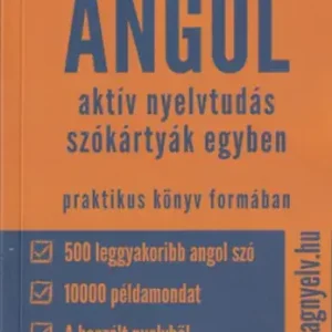 Szuper akció Angol aktív nyelvtudás szókártyák egyben - Csordás Norbert
