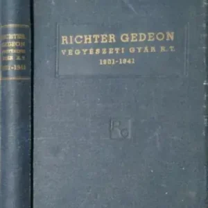 Árengedmény Richter Gedeon Vegyészeti Gyár R.T. 1901-1941 -