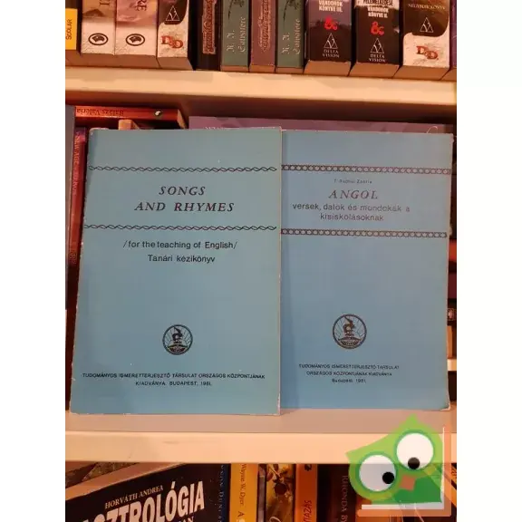 Outlet T. Radnai Zsófia: Versek, dalok és mondókák a kisiskolások angol oktatásához l-ll.kötet