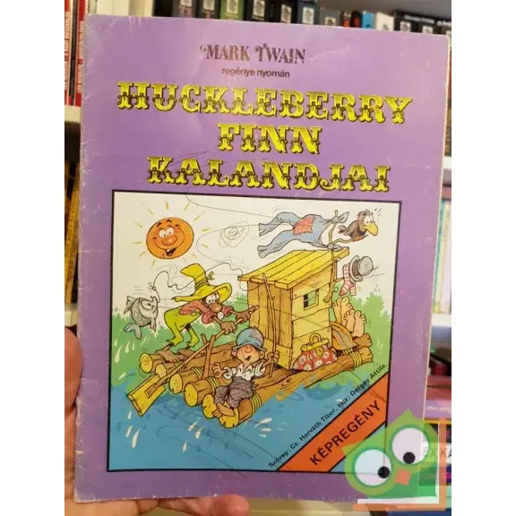 Mark Twain: Huckleberry Finn kalandjai (képregény) Újdonság