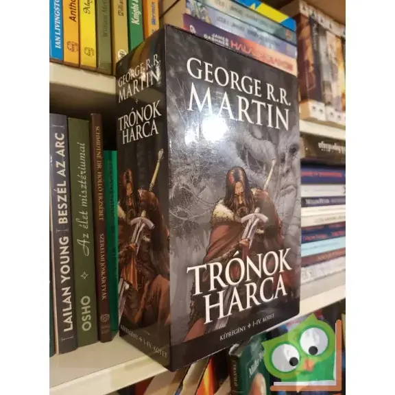 Prémium George R. R. Martin: Trónok harca képregény I-IV. kötet (díszdobozban)