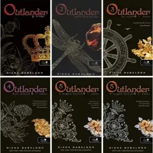 Az 1-5. Outlander könyv kötetei csomagban [Diana Gabaldon] Kedvezményes ár