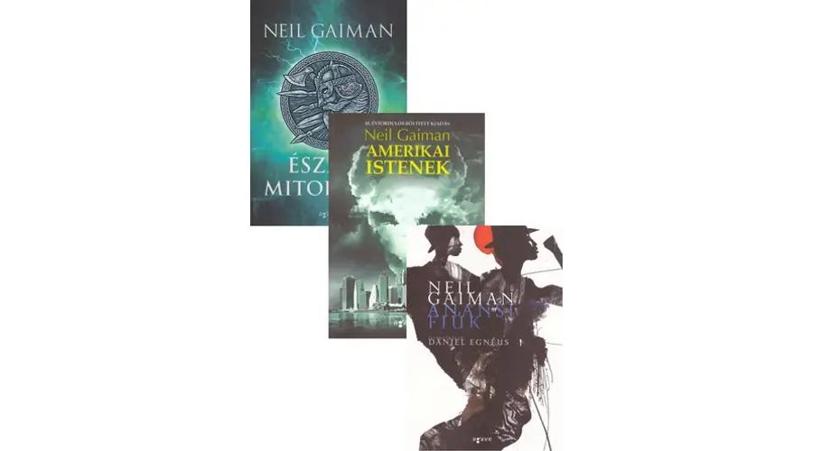 3 Neil Gaiman könyv mitológiáról és istenekről Vedd meg most
