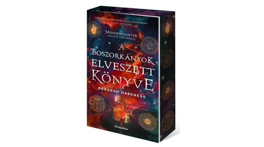 A boszorkányok elveszett könyve-1. könyv, Deborah Harkness, élfestett Bestseller