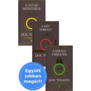 A Gyűrűk Ura [könyv, I-III. kötet, J. R. R. Tolkien] Csak ma