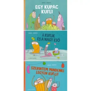 1-3. kuflik könyv csomagban [Dániel András] Vedd meg most