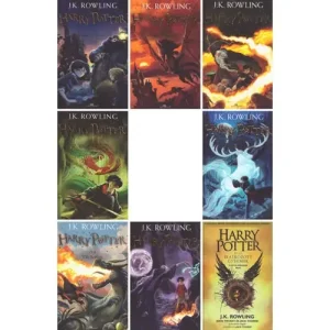 A Harry Potter könyvsorozat 1-8 része [puhatáblás] csomagban Kedvezmény
