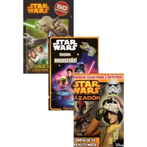 3 Star Wars foglalkoztató könyv csomagban Vedd meg online