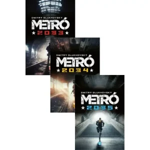 A teljes Metró 2033 trilógia [3 könyv Dmitry Glukhovskytól] Kedvezmény