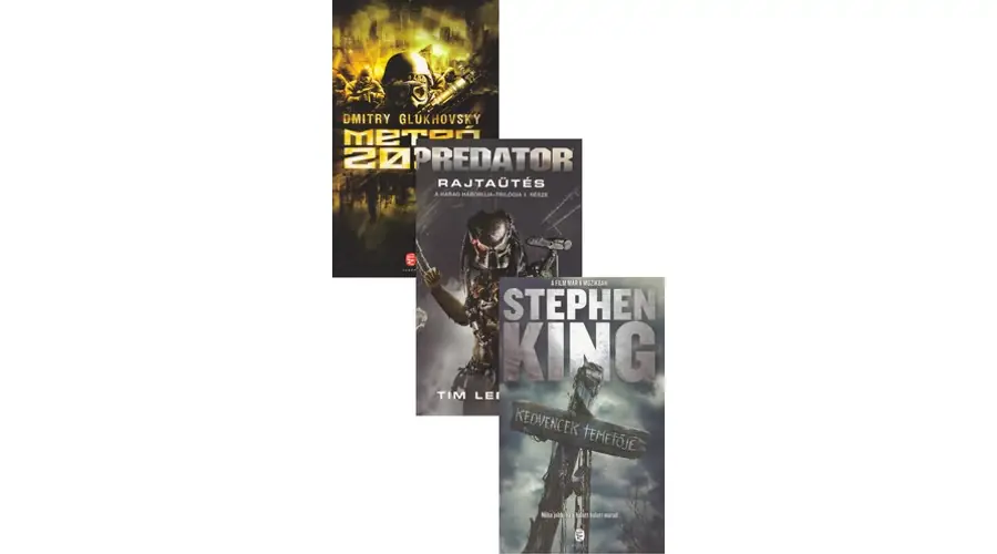 Expressz szállítás 3 horror könyv csomagban kedvcsinálónak