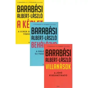 3 Barabási Albert-László könyv csomagban Kiárusítás